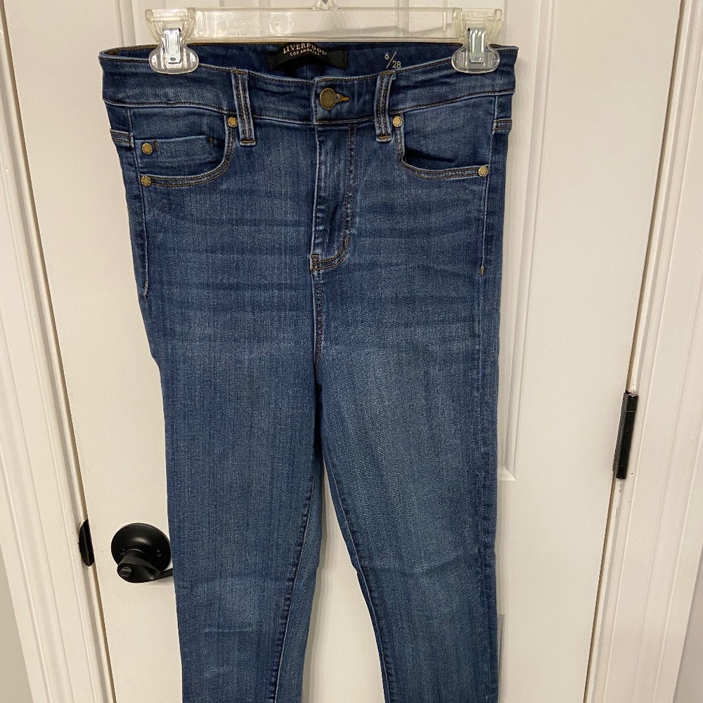 Liverpool high rise skinny jean